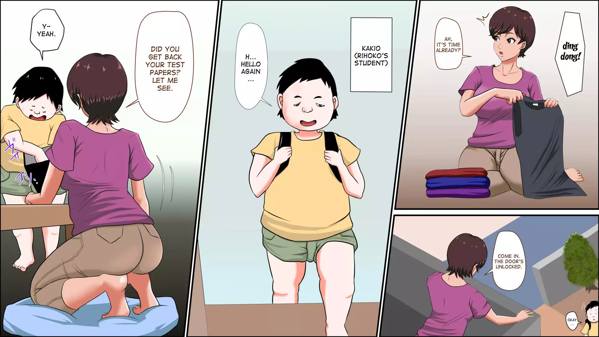 This Hot Housemom Is A Careless Teacher In The Best Way!