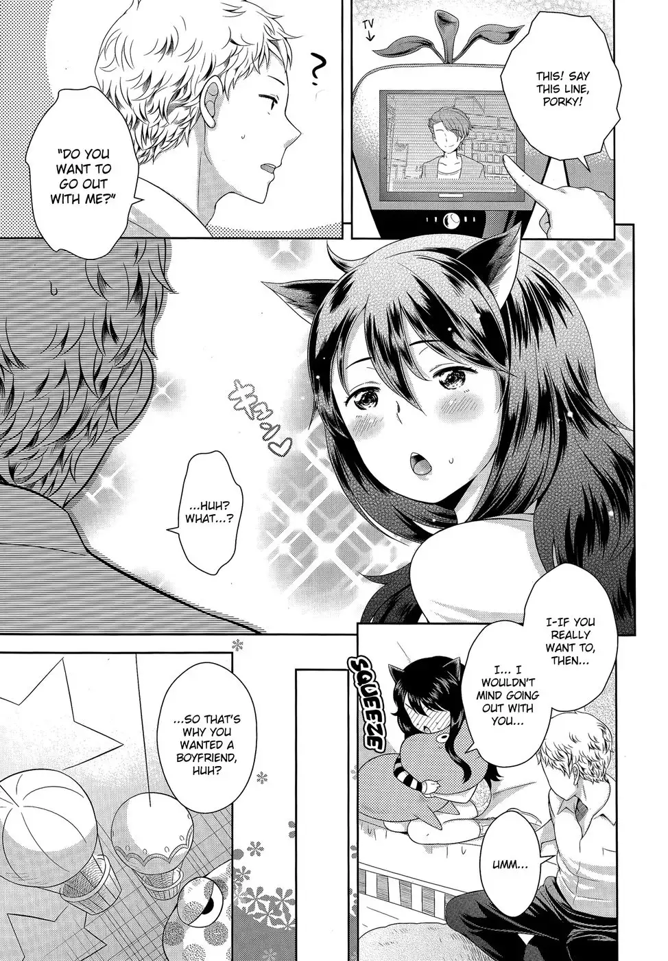 The Girl with the Kitty Ears