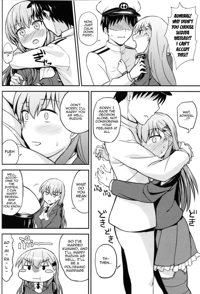 I Want to be Stuck Between Suzuya and Kumano! 2