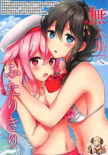 (C92) [Nanairo no Neribukuro (Nanashiki Fuka)] Mujintou de Futarikiri (Kantai Collection -KanColle-) [Chinese] [v.v.t.m???]